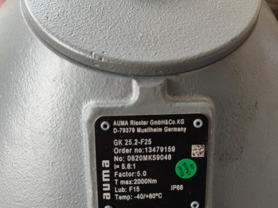 VV Bevel Gearbox Auma (2) VV Bevel Gearbox Auma (2)
