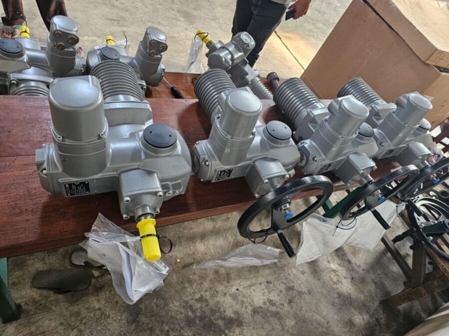 VV Electric Actuator Auma (3) VV Electric Actuator Auma (3)